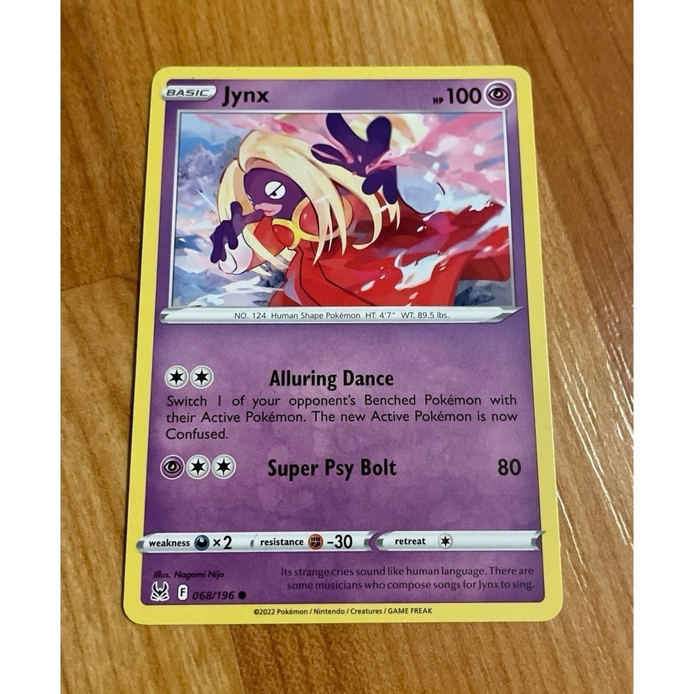 Jynx Pokemon Card